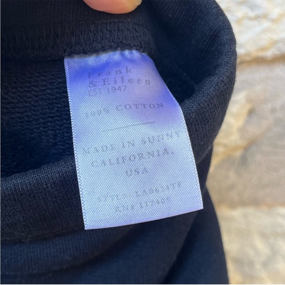 Frank & Eileen CARMEL TRAVEL SET Patrick Sweatshirt & Catherine 24" Sweatpants M - Picture 16 of 16